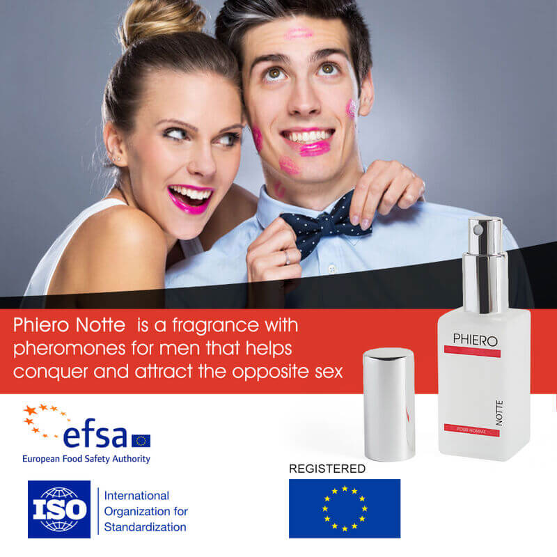 PHIERO NOTTE Perfume con feromonas masculino – 500 COSMETICS