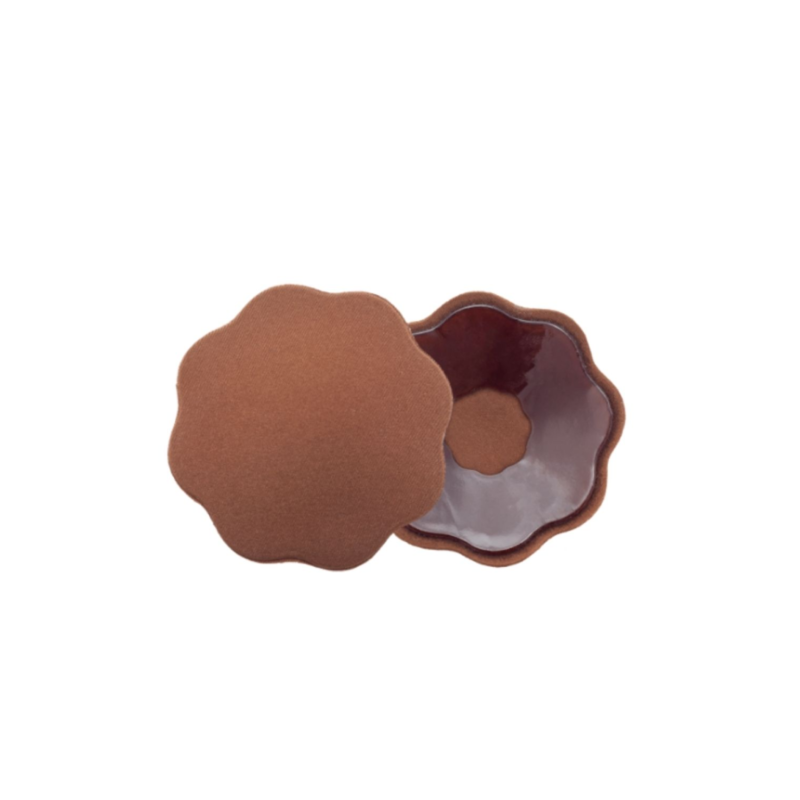 BYE-BRA – PEZONERAS REUTILIZABLES 2 UDS MARRON