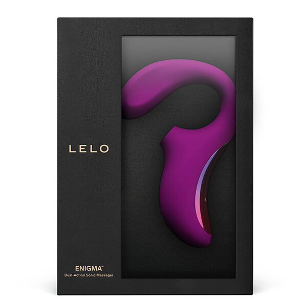 LELO – ENIGMA DOBLE ESTIMULACIÓN SUCCION MASAJEADOR MORADO