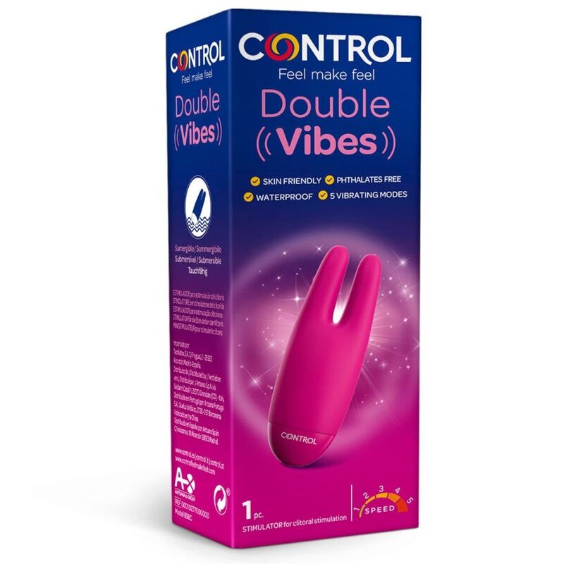 CONTROL – DOUBLE VIBES ESTIMULADOR