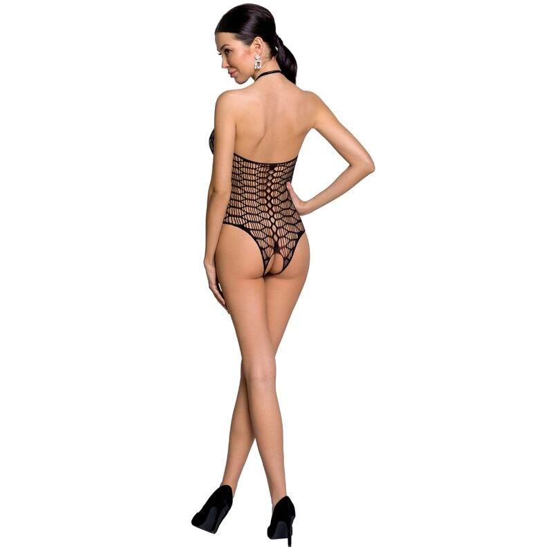 PASSION – WOMAN BS087 BODYSTOCKING NEGRO TALLA UNICA