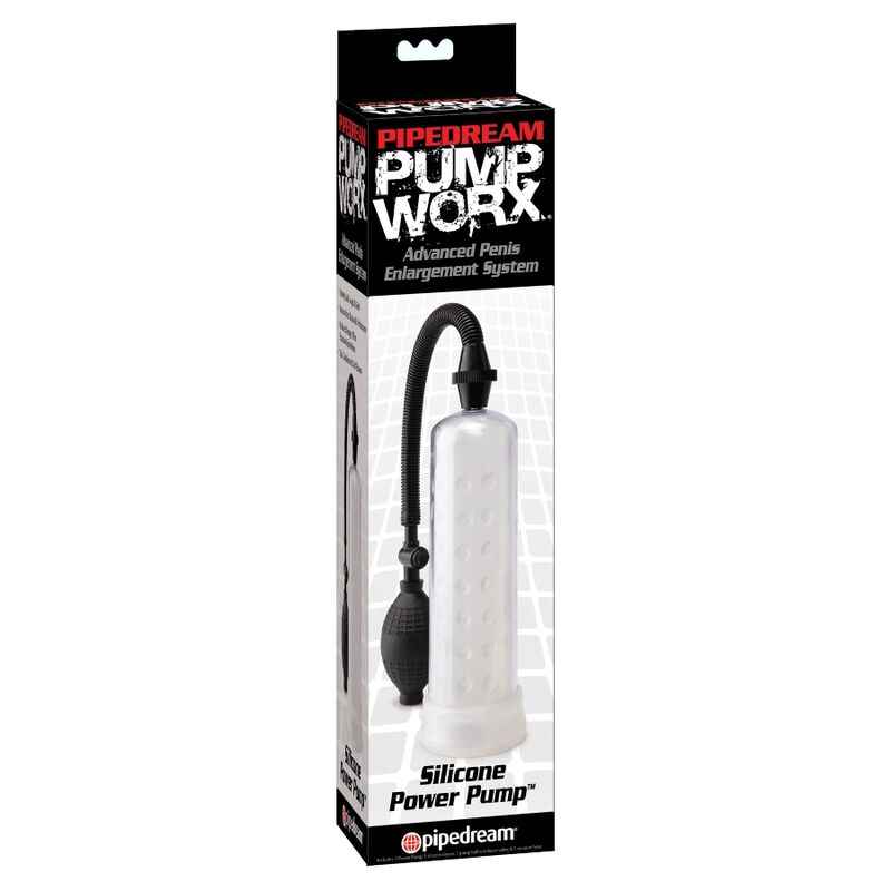 PUMP WORX – BOMBA DE ERECCION DE SILICONA TRANSPARENTE