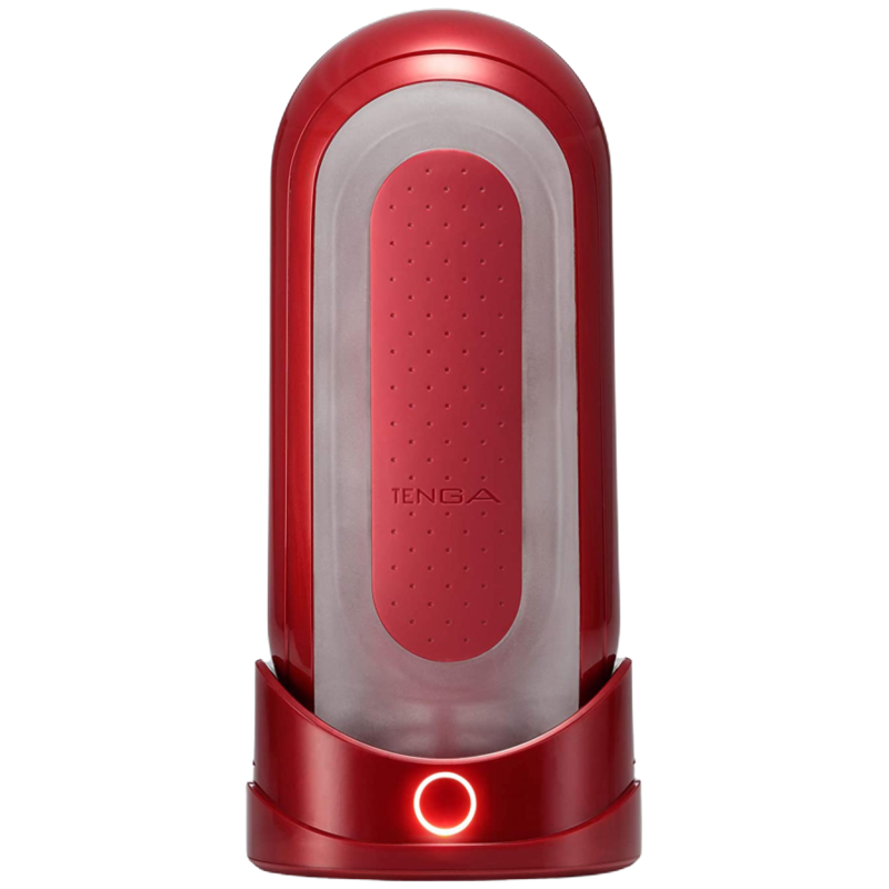 TENGA FLIP ZERO Rojo con calentador – Masturbador masculino