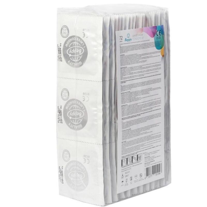 BEPPY – PRESERVATIVOS NATURALES 72 UNITS