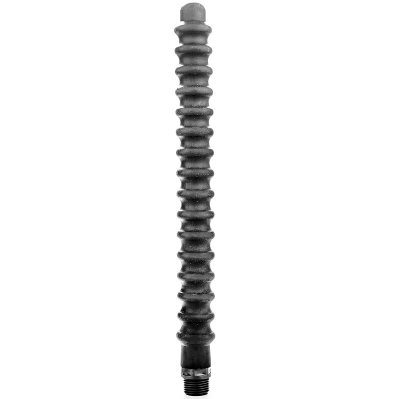 ALL BLACK – MEGA RIPPLE DUCHA ANAL SILICONA 28.5 CM