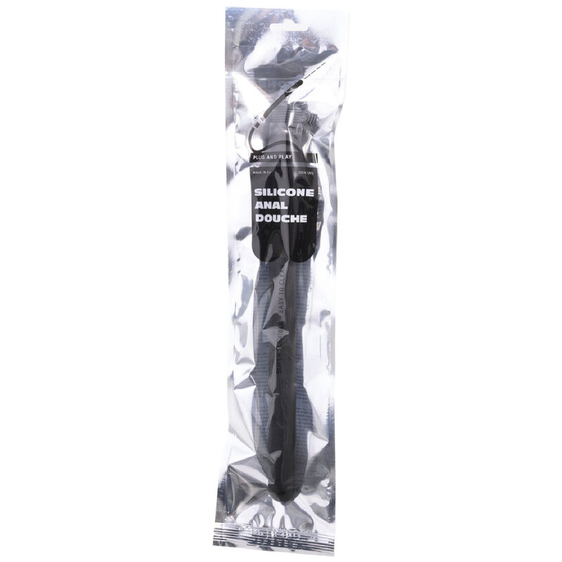 ALL BLACK – MEGA RIPPLE DUCHA ANAL SILICONA 28.5 CM