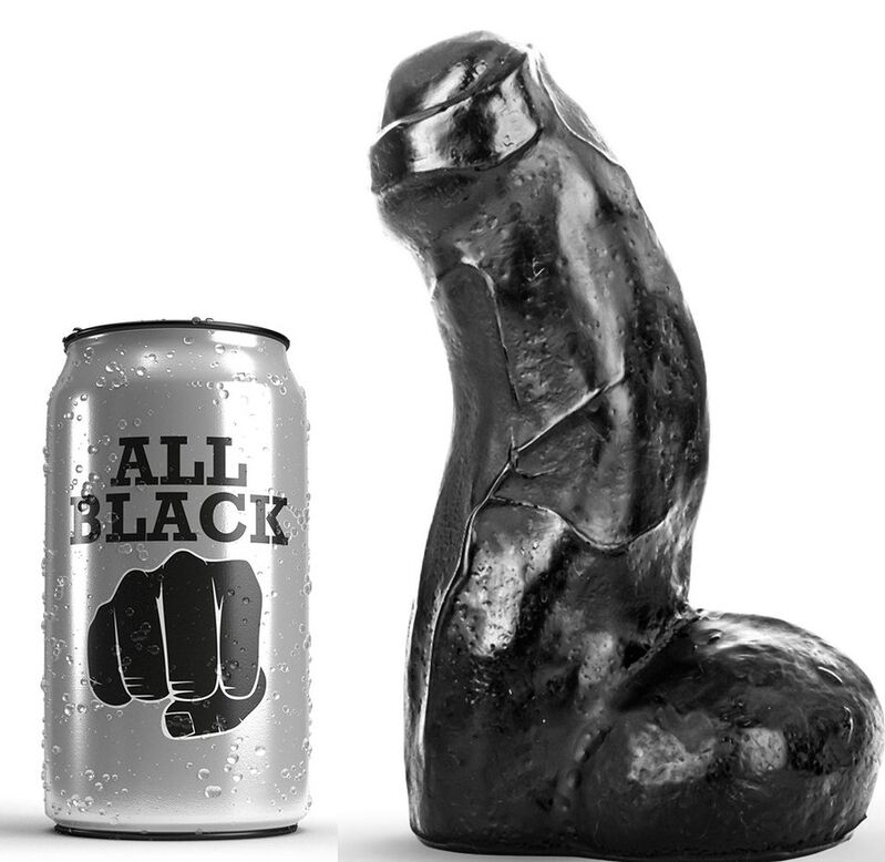 ALL BLACK – REALISTIC DONG NEGRO 17 CM