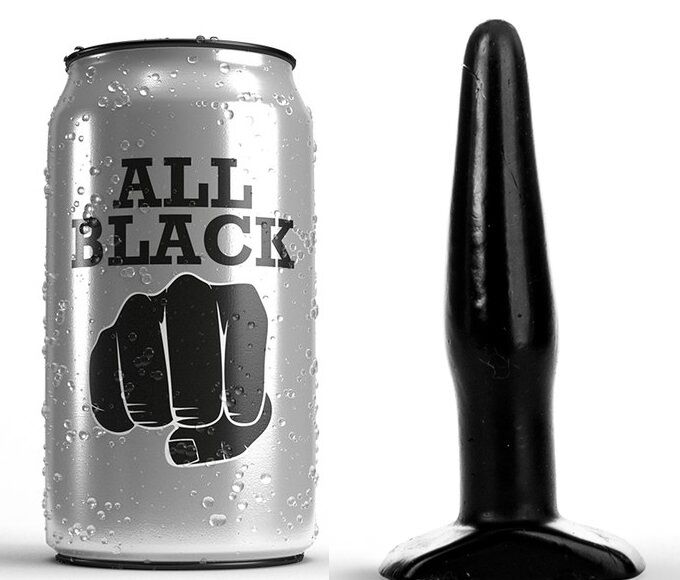 ALL BLACK – PLUG NEGRO 11 CM