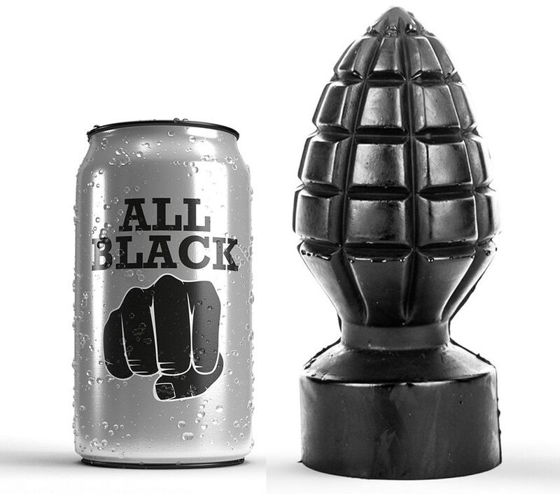 ALL BLACK – PLUG ANAL 14 CM