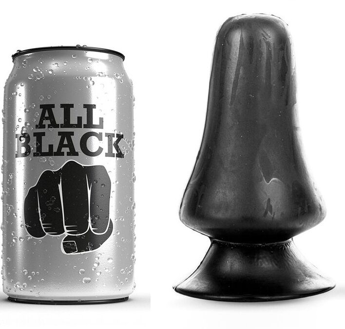ALL BLACK – ANAL PLUG 12 CM