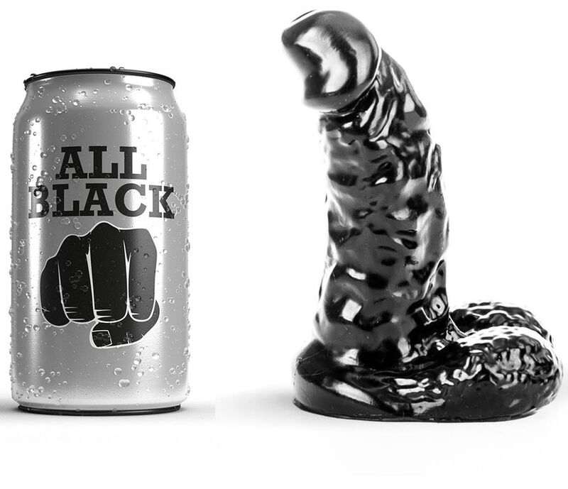 ALL BLACK – DILDO 13 CM