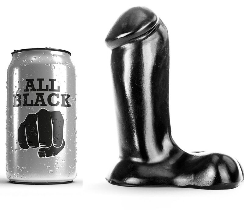 ALL BLACK – DILDO REALISTICO 14 CM
