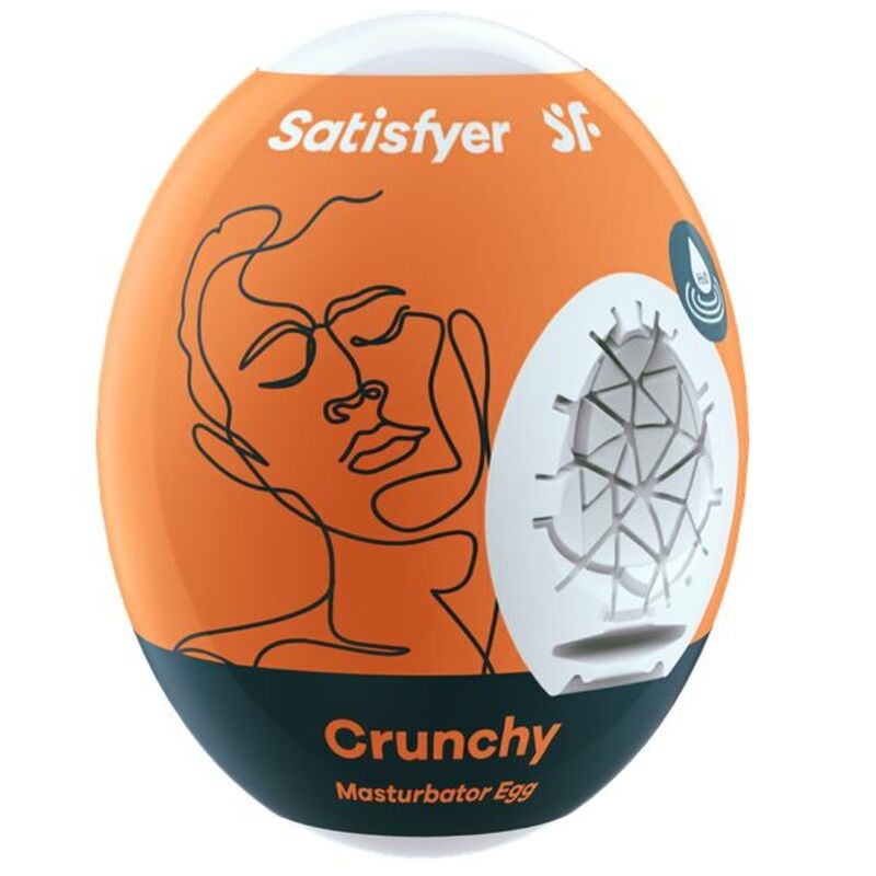 SATISFYER – CRUNCHY HUEVO MASTURBADOR