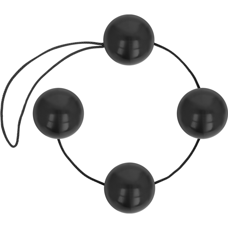 4 Bolas chinas vaginales/anales medianas 3 cm 170 gr OHMAMA