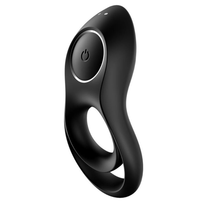 SATISFYER – LEGENDARY DUO ANILLO VIBRADOR NEGRO