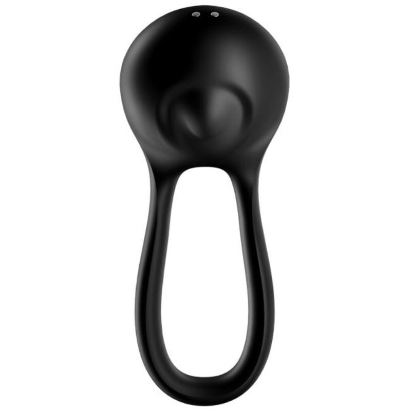 SATISFYER – MAJESTIC DUO ANILLO VIBRADOR NEGRO