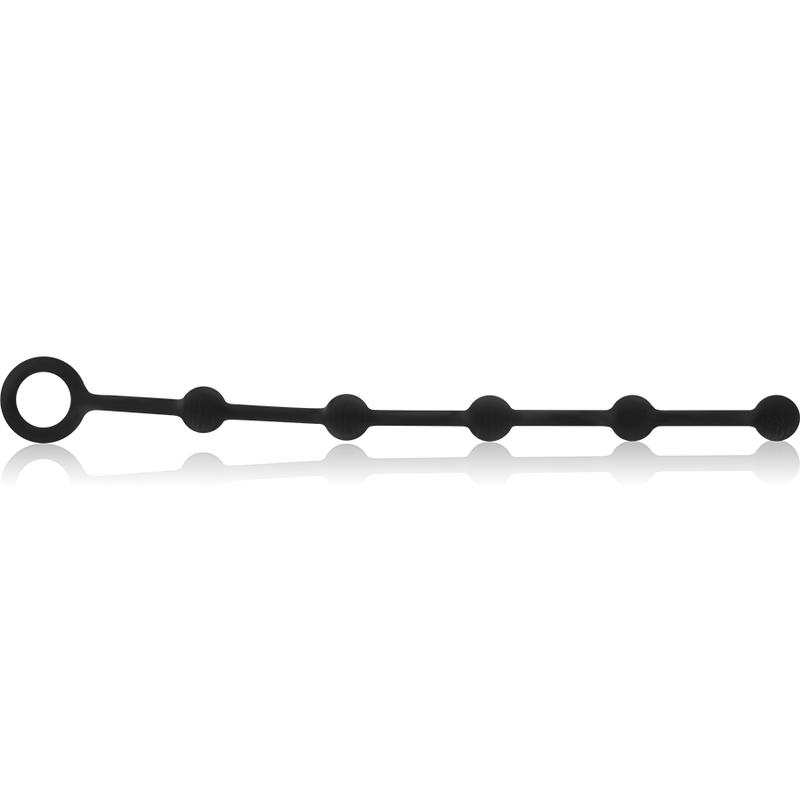 Cadena anal de silicona con 5 bolas pequeñas Ø 1,2 cm OHMAMA