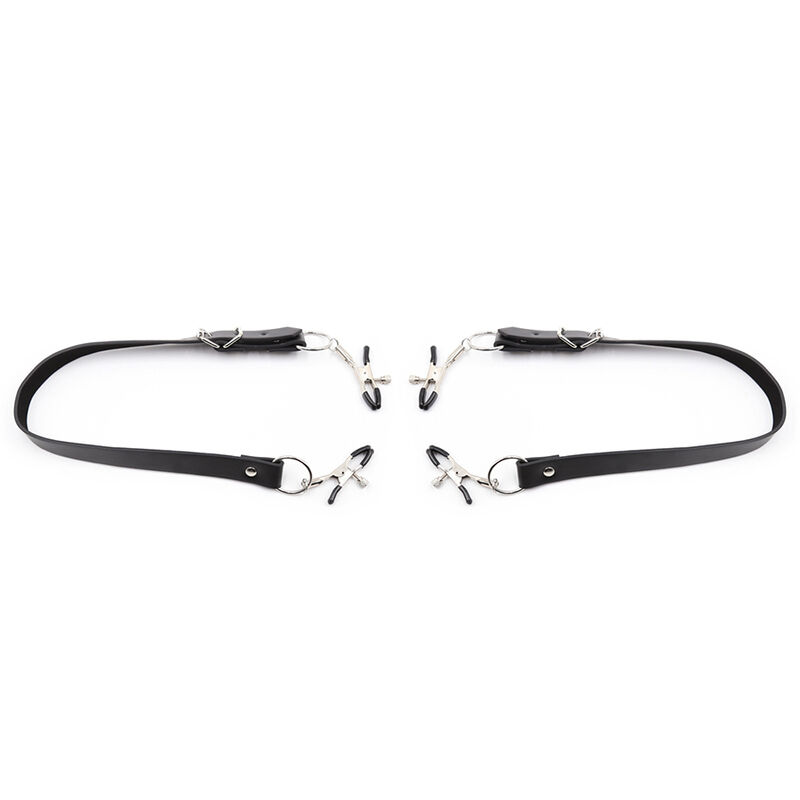 OHMAMA FETISH – PINZAS CLITORIS CON CORREAS PIERNAS