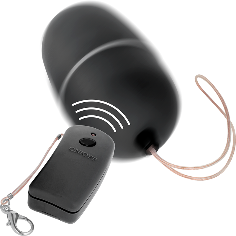 ONLINE – HUEVO VIBRADOR CON MANDO CONTROL REMOTO NEGRO
