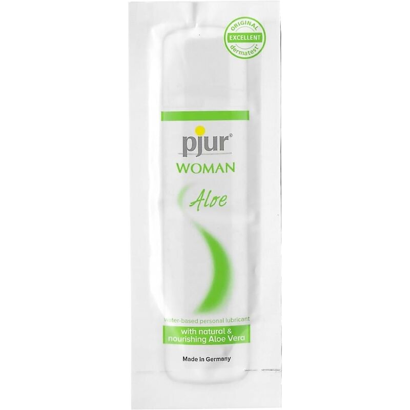 PJUR – WOMAN ALOE LUBRICANTE BASE AGUA 2 ML