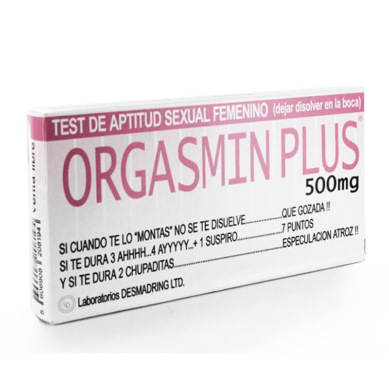 DIABLO GOLOSO – ORGASMIN PLUS CAJA DE CARAMELOS FEMENINO