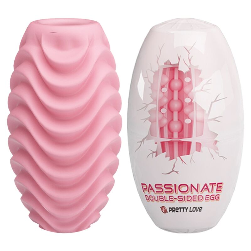 PRETTY LOVE – HUEVO MASTURBADOR DOBLE CARA ROSA