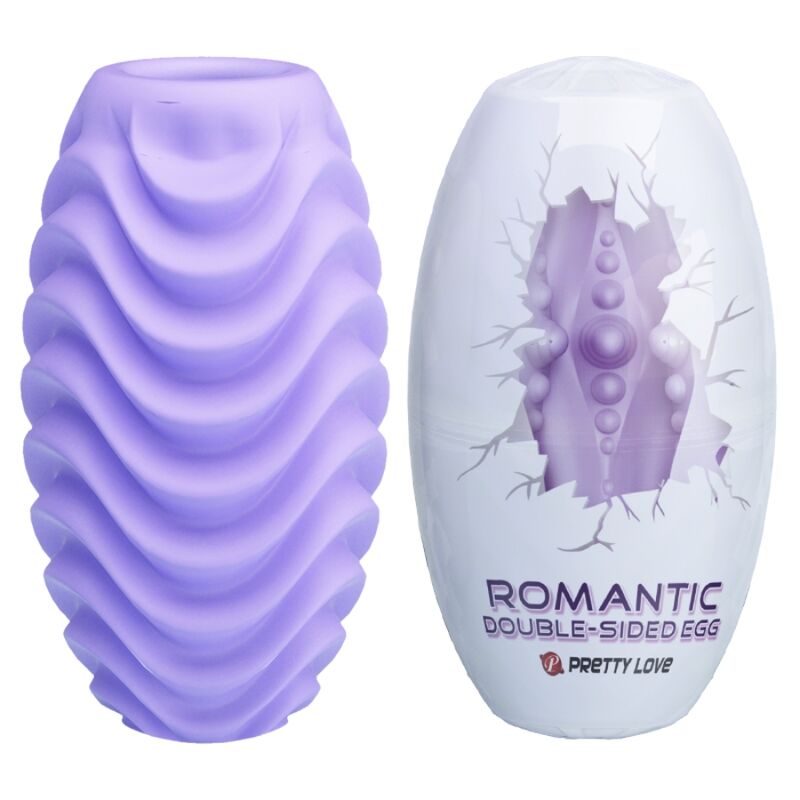 PRETTY LOVE – HUEVO MASTURBADOR DOBLE CARA LILA