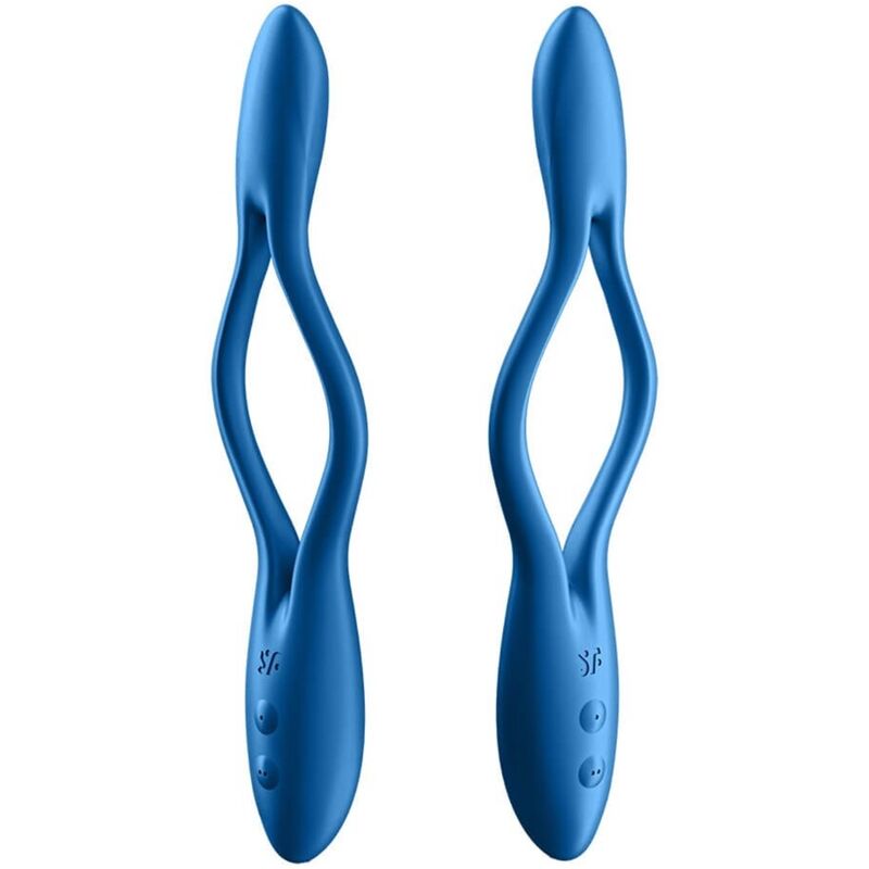 SATISFYER – ELASTIC GAME MULTI VIBRADOR AZUL