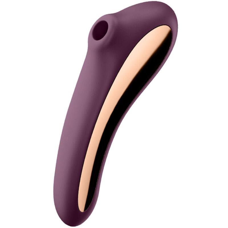 SATISFYER – DUAL KISS ESTIMULADOR CLITORIS PURPURA