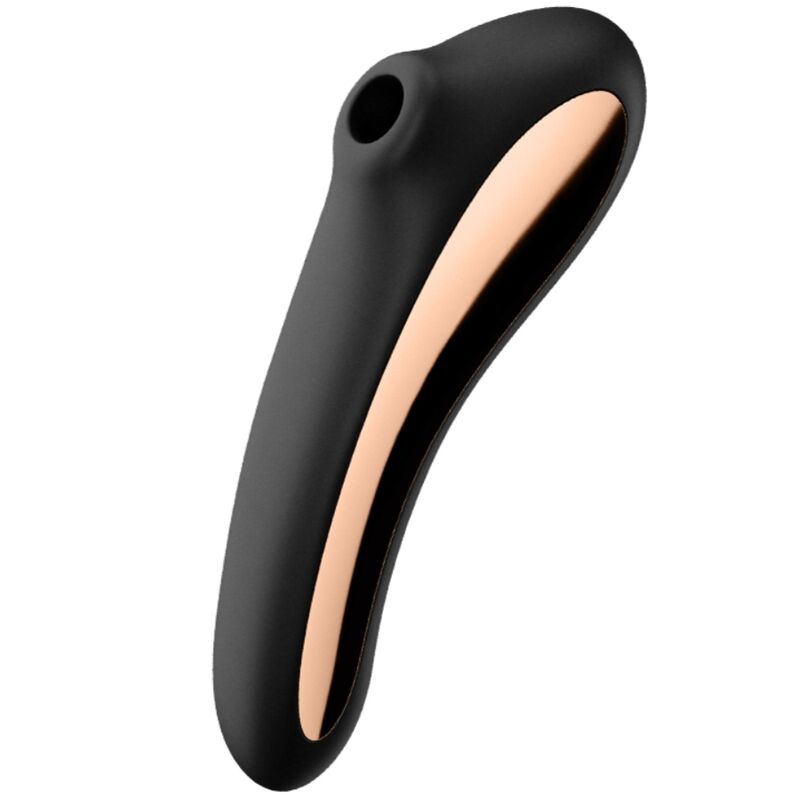 SATISFYER – DUAL KISS ESTIMULADOR CLITORIS NEGRO
