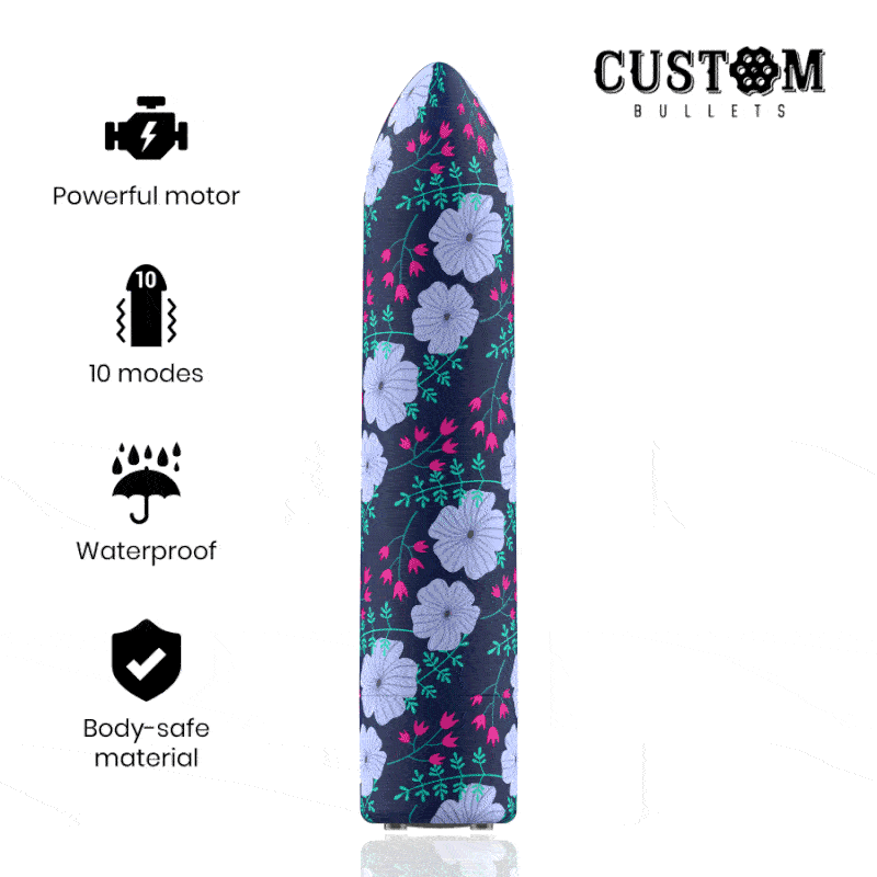 CUSTOM BULLETS – BALA RECARGABLE SPRING 10 INTENSIDADES
