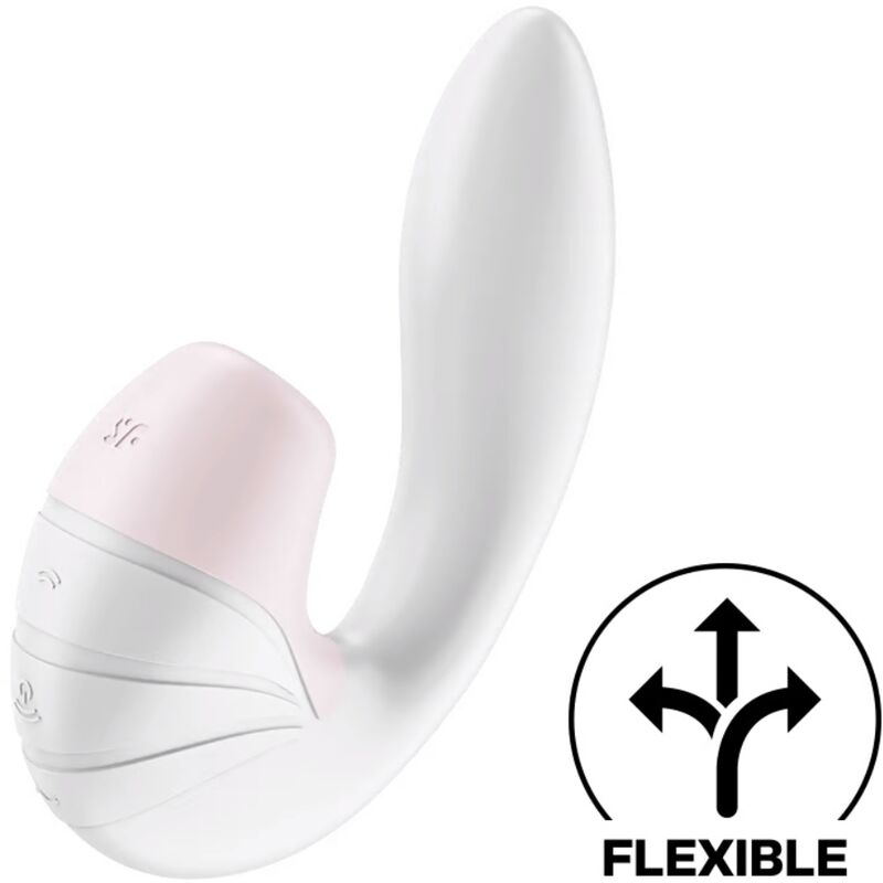 SATISFYER – SUPERNOVA ESTIMULADOR Y VIBRADOR BLANCO