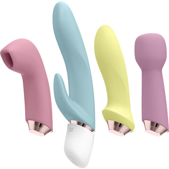 SATISFYER – MARVELOUS FOUR SET VIBRADOR  SUCCIONADOR