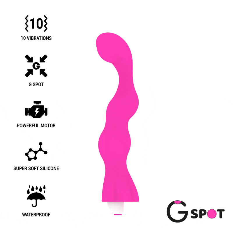G-SPOT – GEORGE VIBRADOR PUNTO G ROSA CHICLE