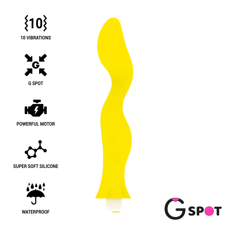 G-SPOT – GAVYN VIBRADOR PUNTO G AMARILLO