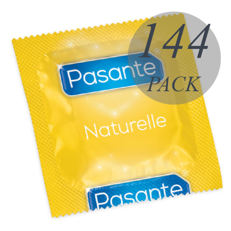 PASANTE – PRESERVATIVOS NATURELLE BOLSA 144 UNIDADES