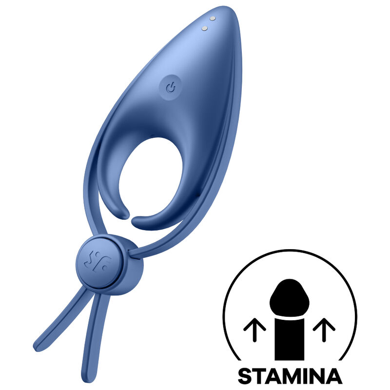 SATISFYER – SNIPER ANILLO VIBRADOR AZUL