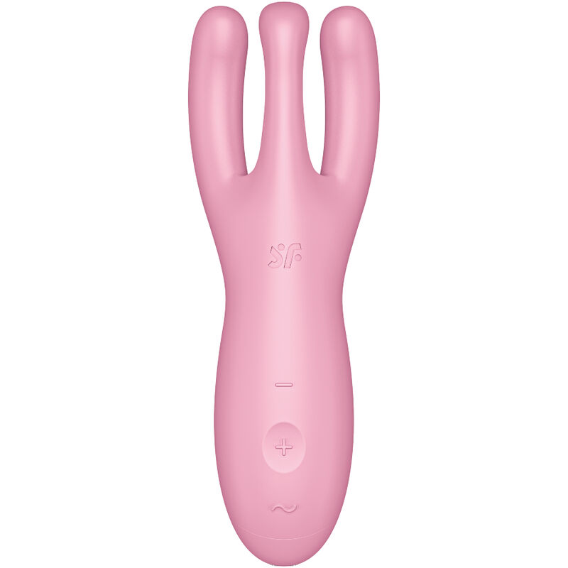 SATISFYER – THREESOME 4 VIBRADOR APP ROSA