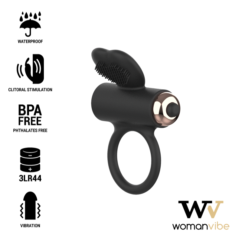 WOMANVIBE – ZEUS ANILLO VIBRADOR SILICONA