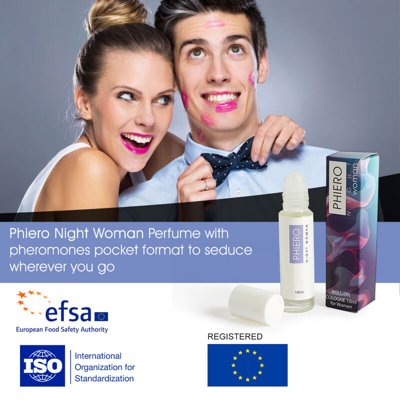500 COSMETICS – PHIERO NIGHT WOMAN PERFUME FEROMONAS CON ROLL-ON