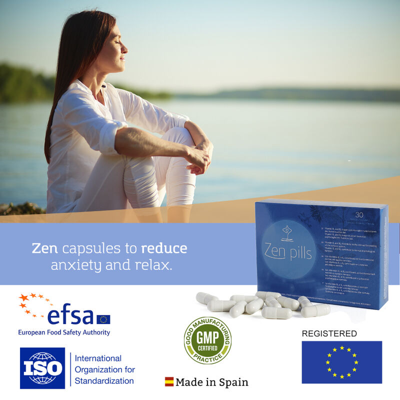500 COSMETICS – ZEN PILLS CAPSULAS RELAJACION Y REDUCCION ANSIEDAD