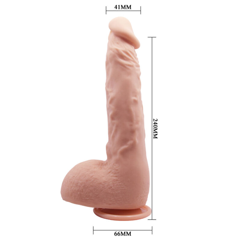 BAILE – DILDO REALISTICO JASON NATURAL 24 CM