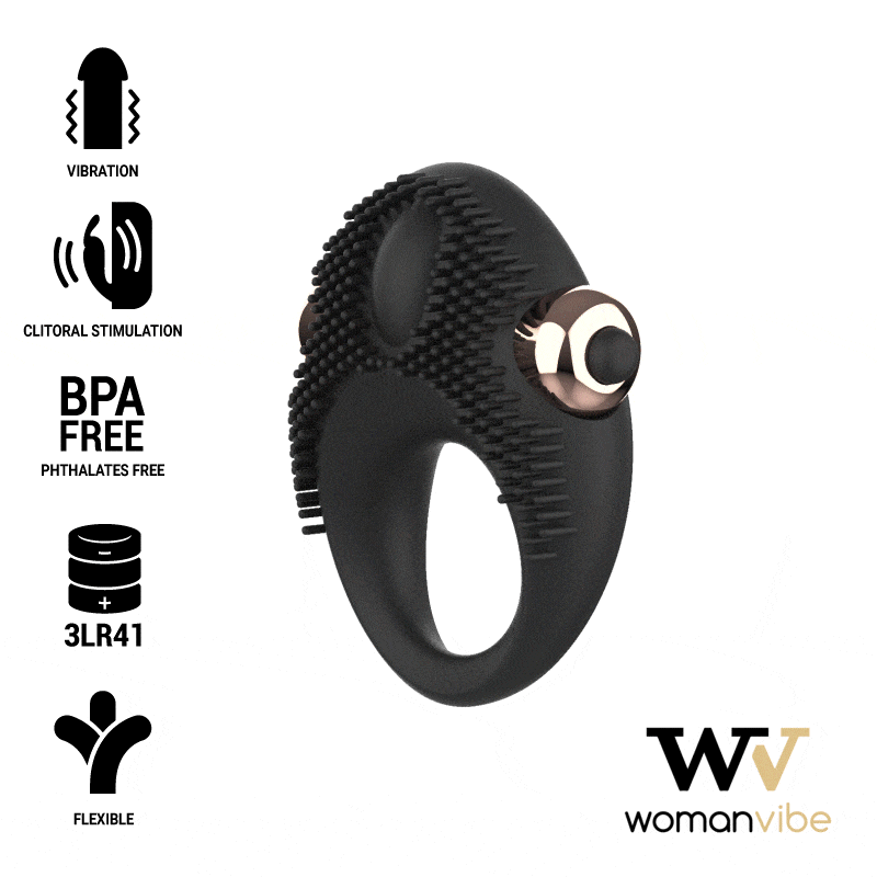 WOMANVIBE – THOR ANILLO VIBRADOR SILICONA