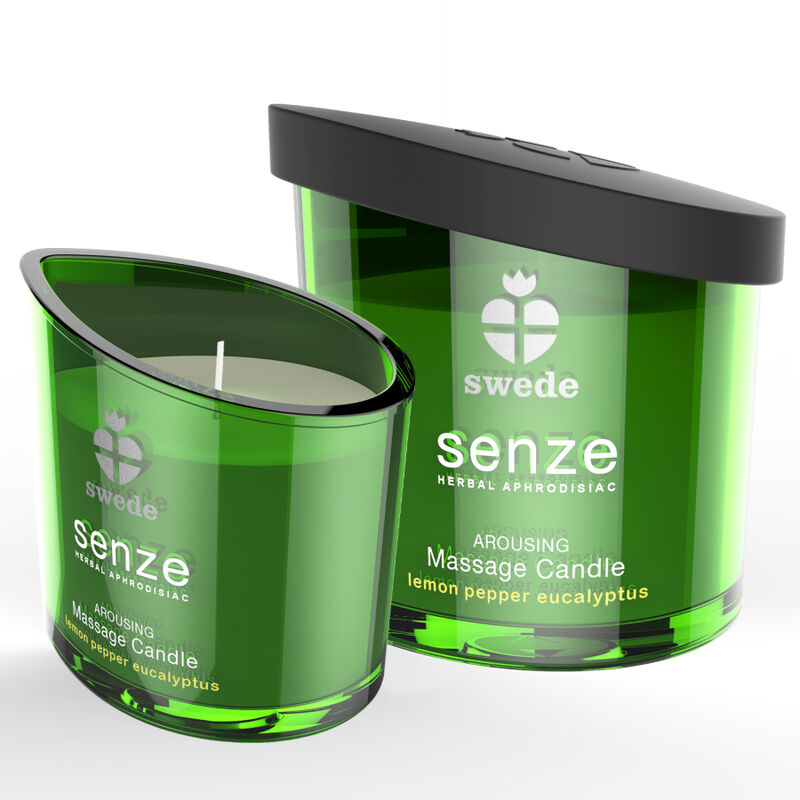 SWEDE – SENZE AROUSING VELA MASAJE – LIMÓN, PIMIENTA, EUCALIPTO