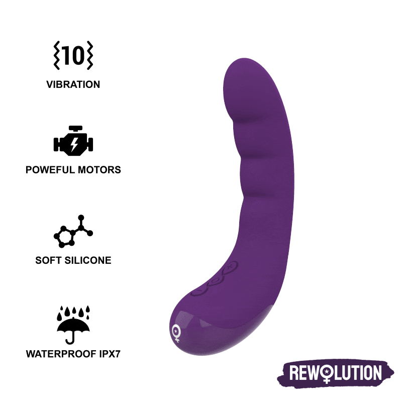 REWOLUTION – REWOCURVY VIBRADOR FLEXIBLE RECARGABLE