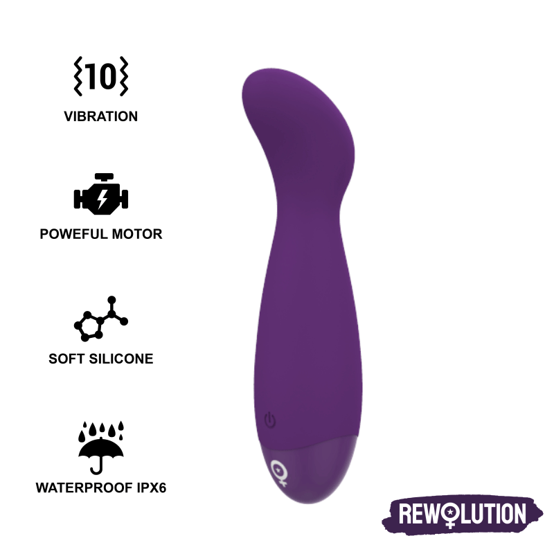 REWOLUTION – REWOPULSE VIBRADOR FLEXIBLE ESTIMULADOR PUNTO G