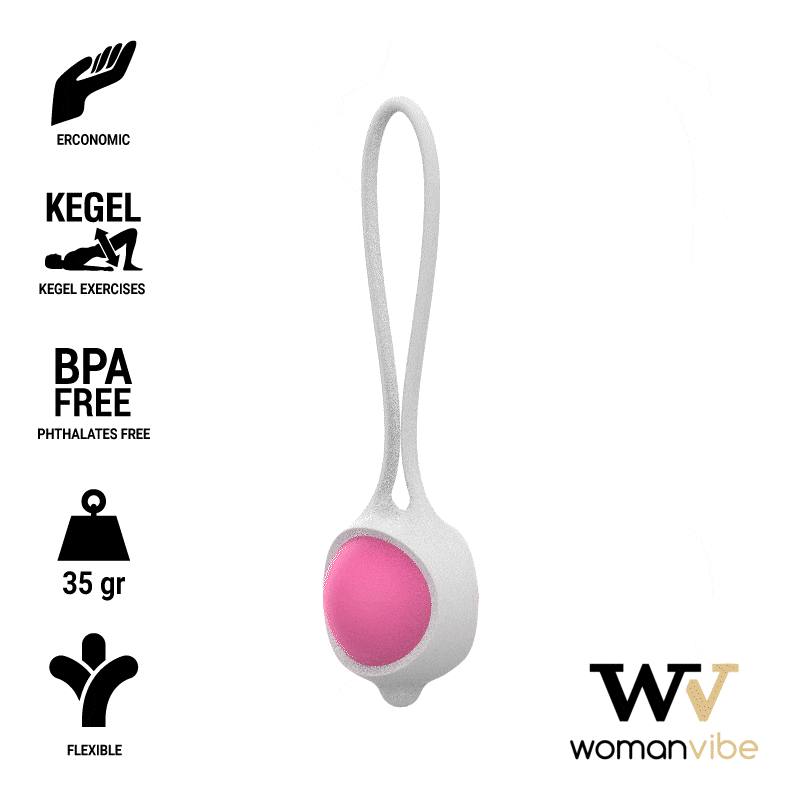 WOMANVIBE – KEISY I BOLA GEISHA SILICONA – ROSA