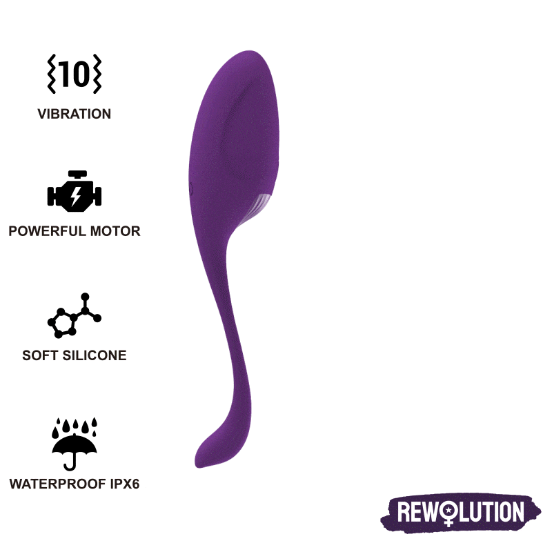 REWOLUTION – REWOVO HUEVO VIBRADOR CONTROL REMOTO