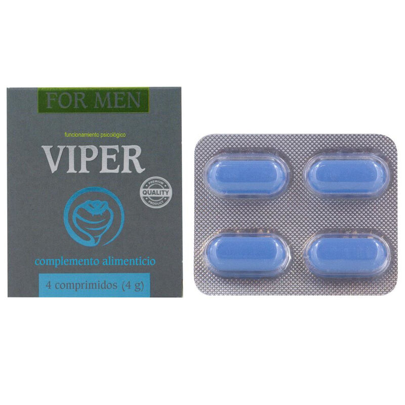 COBECO – VIPER POTENCIADOR MASCULINO 4 CAPSULAS