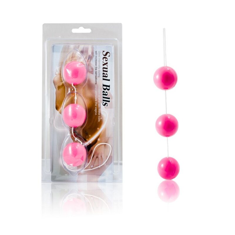 3 Bolas chinas anales rosas SEXUAL BALLS BAILE